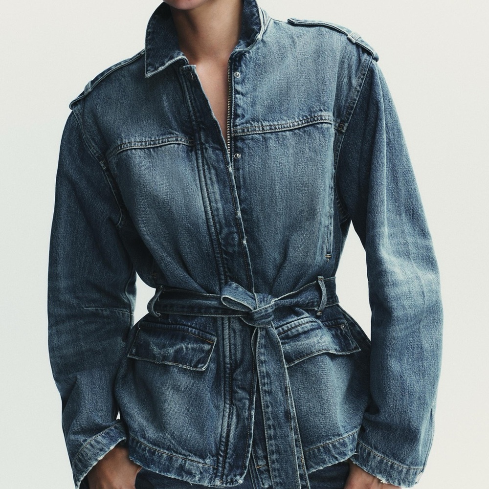 Zara Blue Jean Jacket